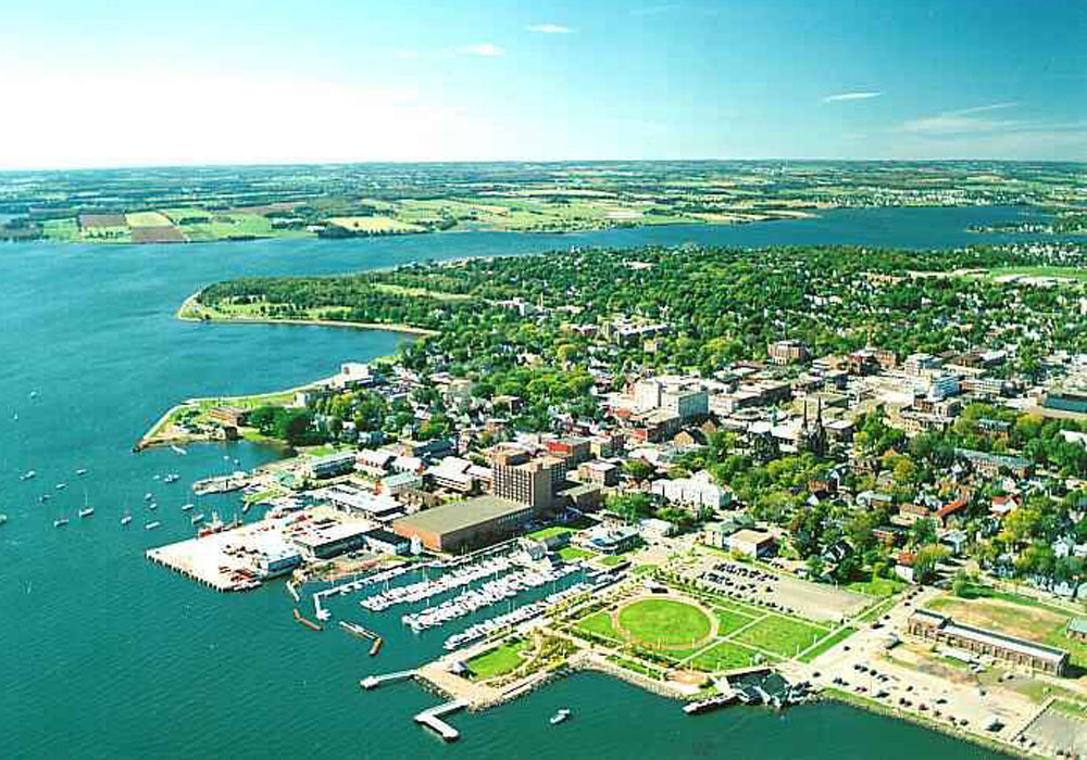 Charlottetown Green Aerial View