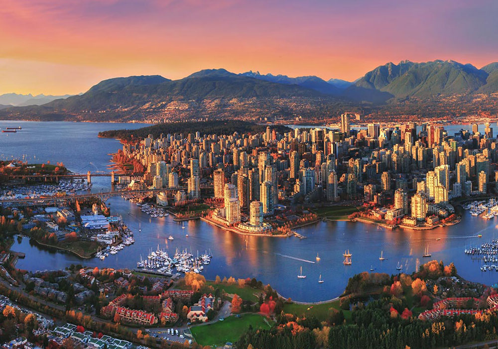 Vancouver Areal View